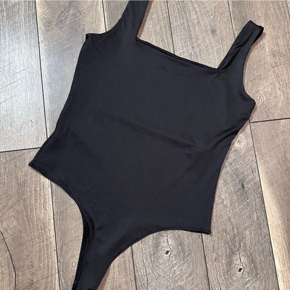 Wearever Black Silky Soft Bodysuit - Picture 4 of 7